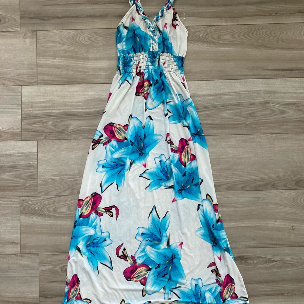 Julia Fashion Floral Maxi Dress